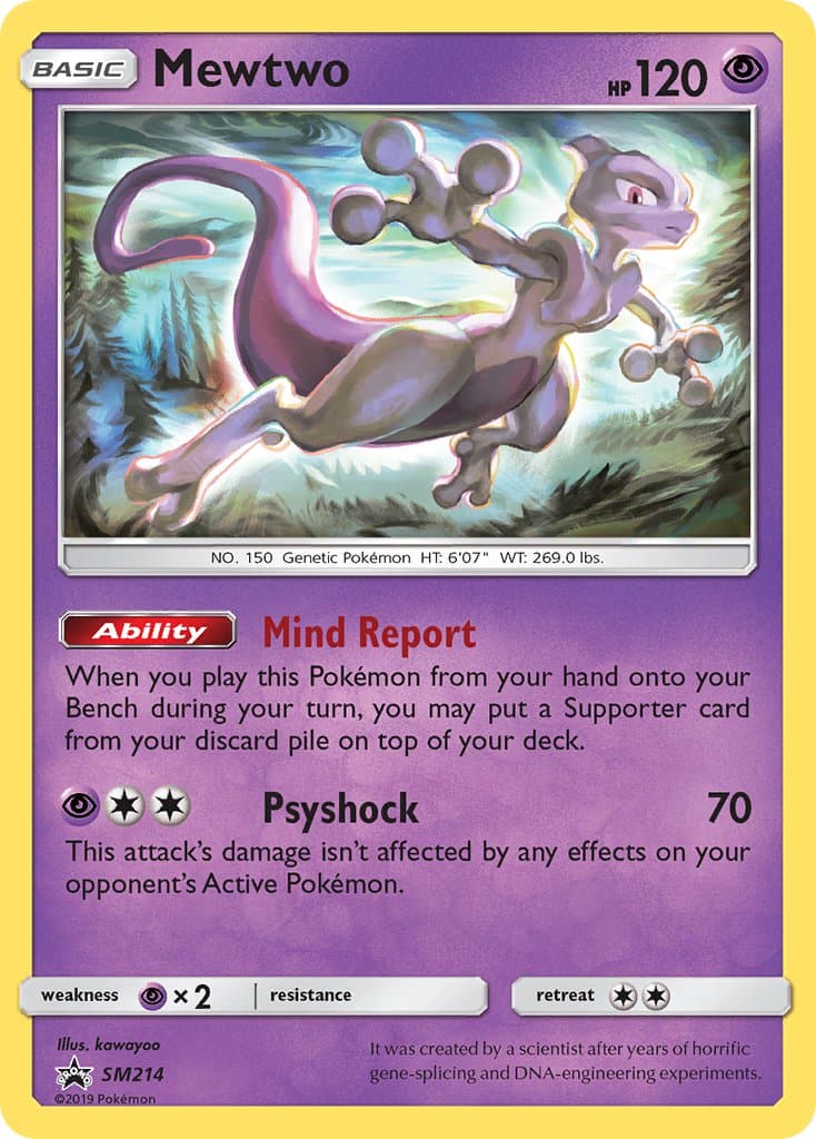 Mewtwo — Sun Moon Promos
