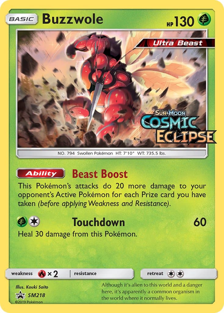 Buzzwole — Sun Moon Promos