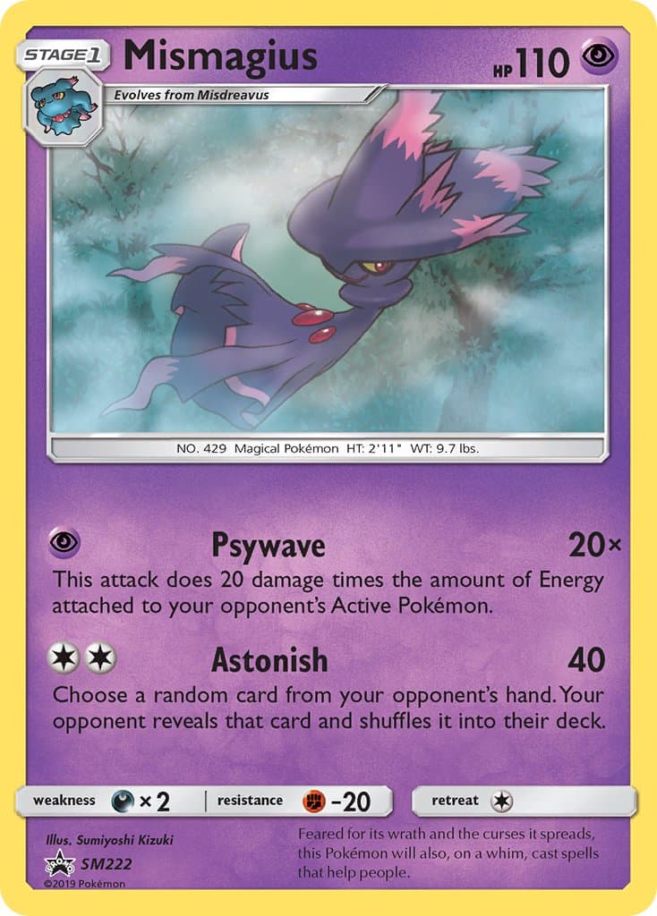Mismagius — Sun Moon Promos