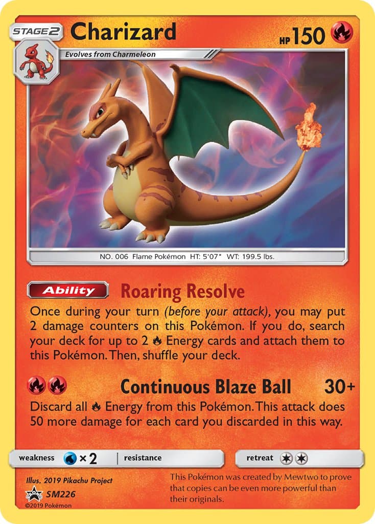 Charizard — Sun Moon Promos
