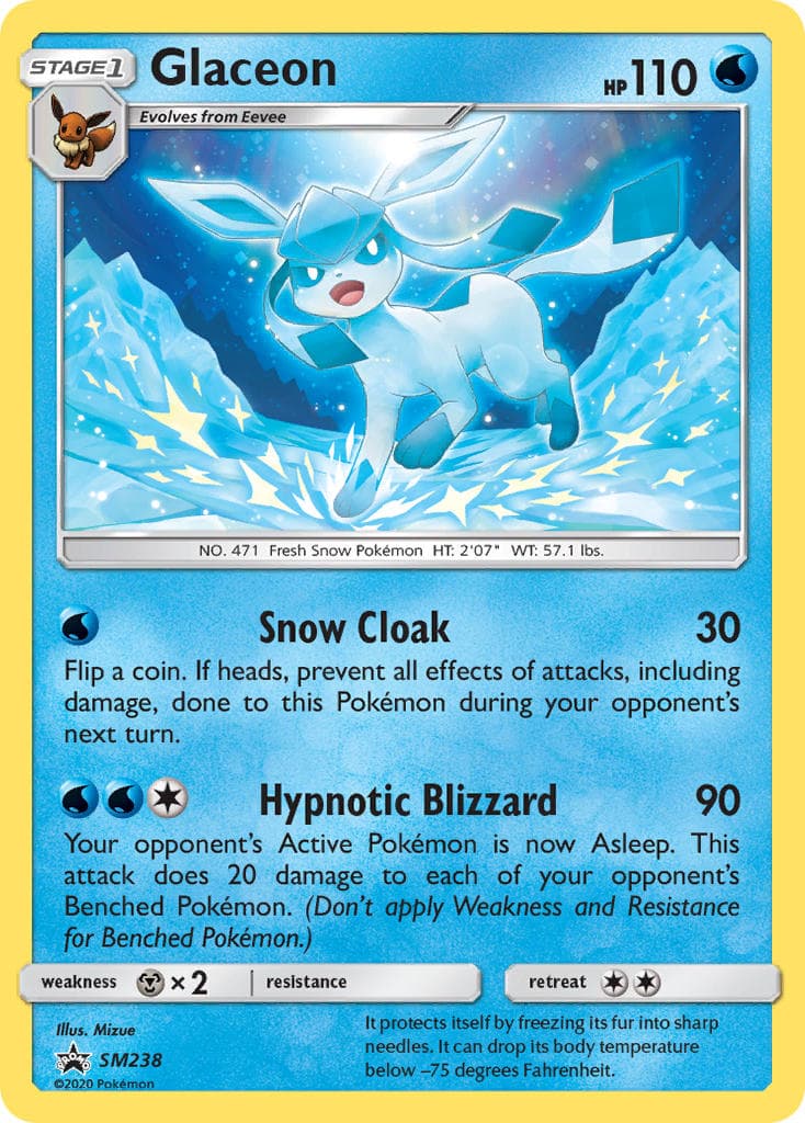 Glaceon — Sun Moon Promos