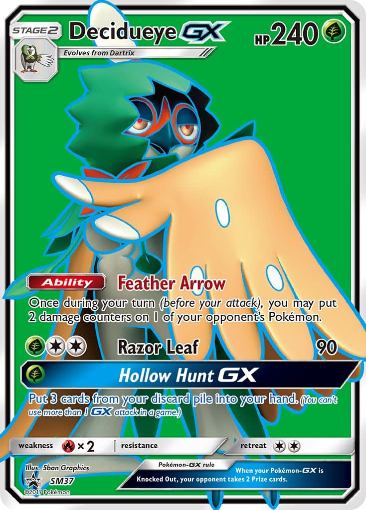 Decidueye Gx — Sun Moon Promos