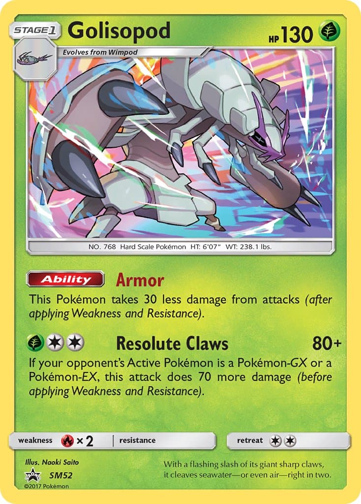 Golisopod — Sun Moon Promos
