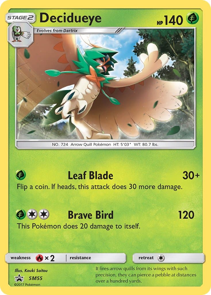 Decidueye — Sun Moon Promos