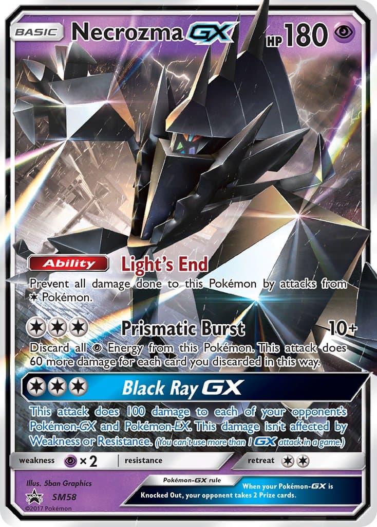 Necrozma Gx — Sun Moon Promos Pokémon card