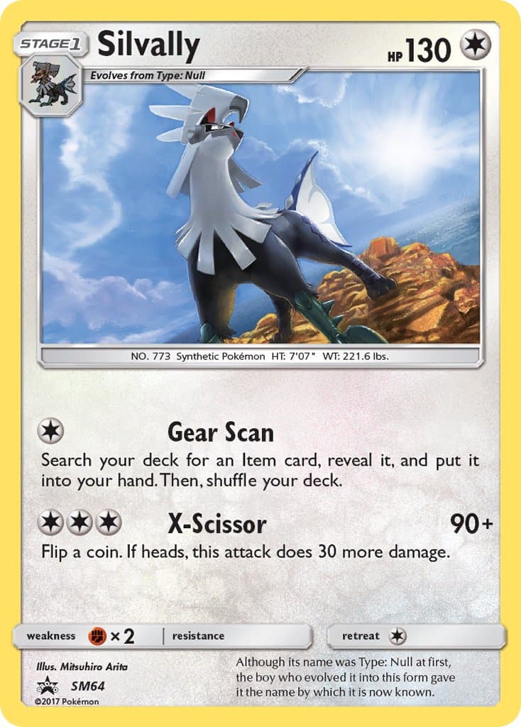 Silvally — Sun Moon Promos