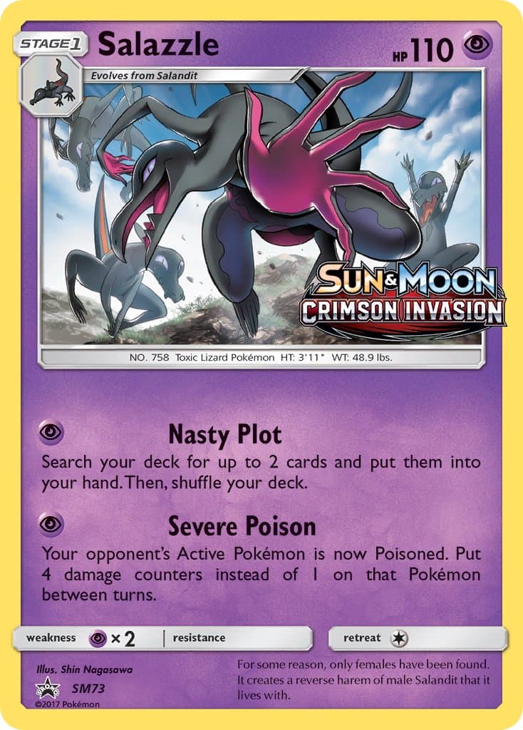 Salazzle — Sun Moon Promos