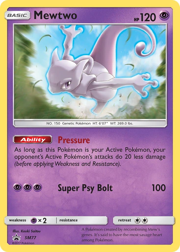 Mewtwo — Sun Moon Promos