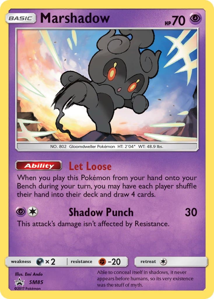 Marshadow — Sun Moon Promos
