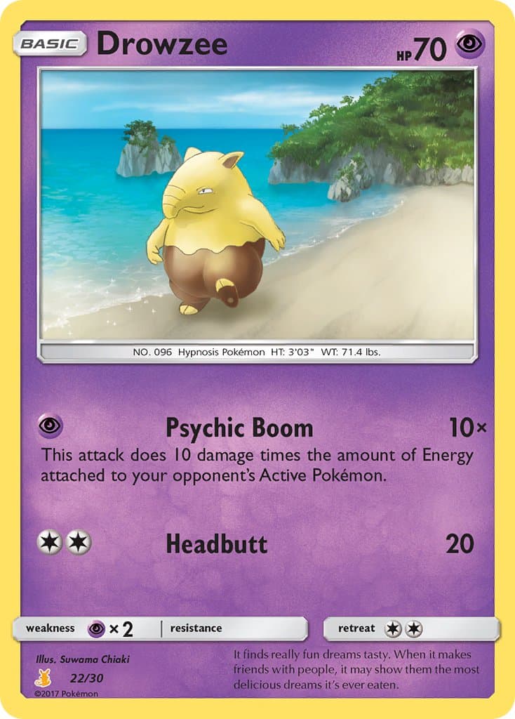 Drowzee — Sun Moon Trainer Kit Alolan Raichu