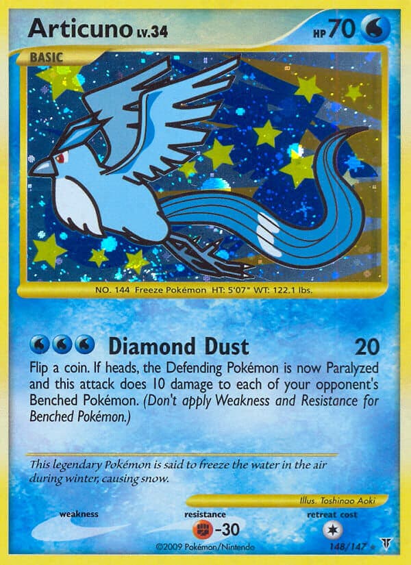 Articuno — Supreme Victors Pokémon card