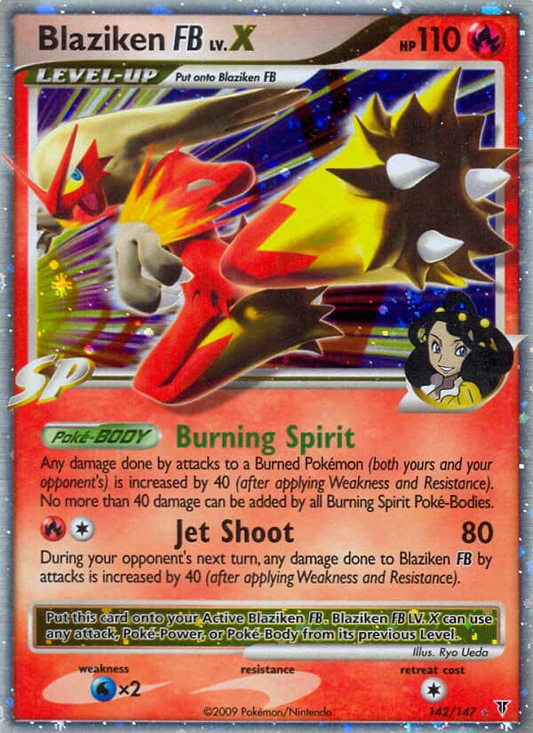 Blaziken Fb Lvx — Supreme Victors Pokémon card