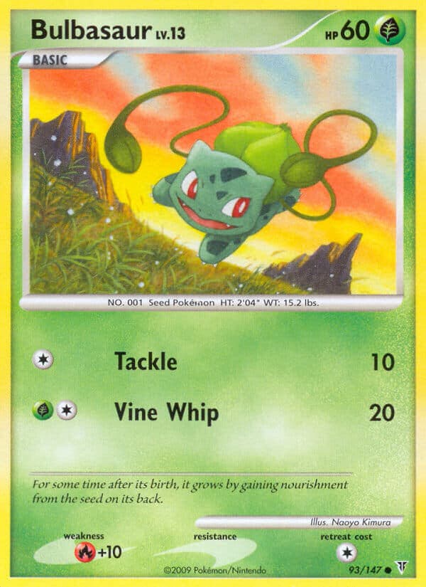 Bulbasaur — Supreme Victors Pokémon card