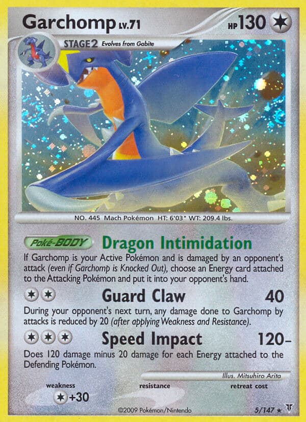 Garchomp — Supreme Victors Pokémon card