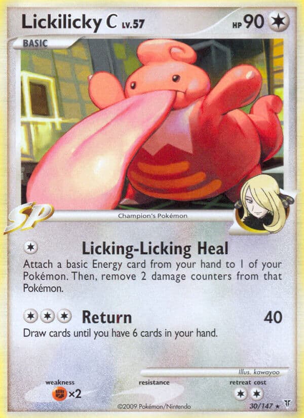 Lickilicky C — Supreme Victors Pokémon card