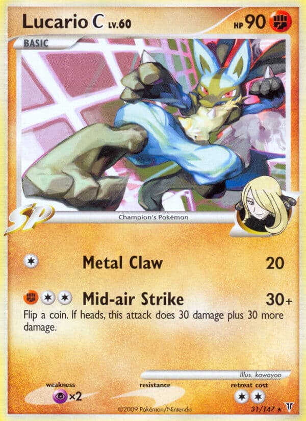 Lucario C — Supreme Victors Pokémon card