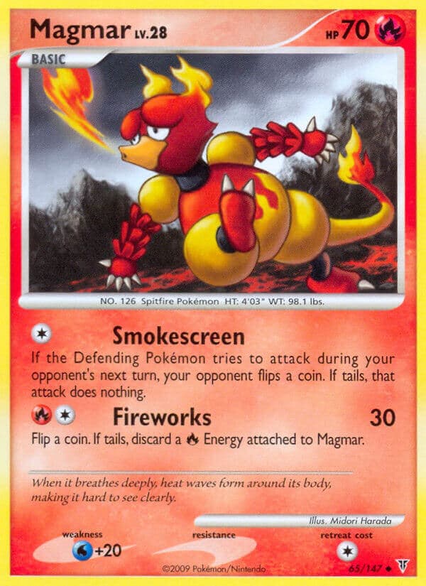 Magmar — Supreme Victors Pokémon card