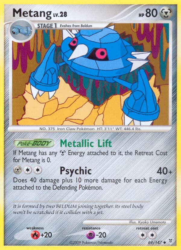 Metang — Supreme Victors Pokémon card
