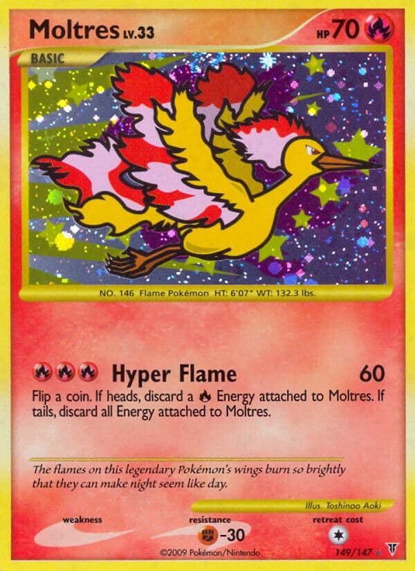 Moltres — Supreme Victors Pokémon card