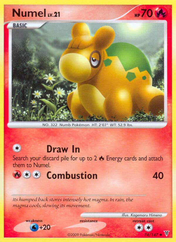 Numel — Supreme Victors Pokémon card