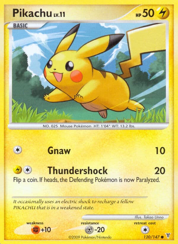 Pikachu — Supreme Victors Pokémon card