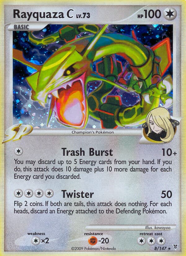 Rayquaza C — Supreme Victors Pokémon card