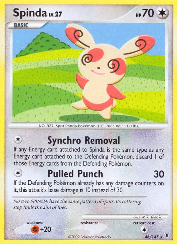 Spinda — Supreme Victors Pokémon card