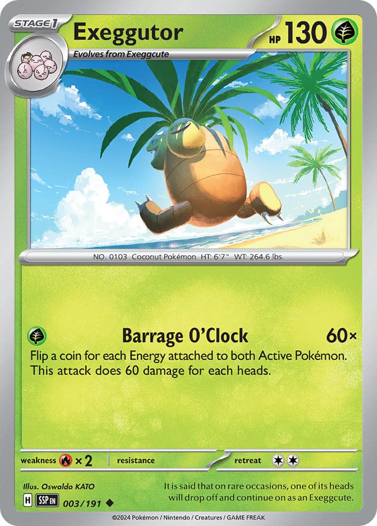 Exeggutor — Surging Sparks
