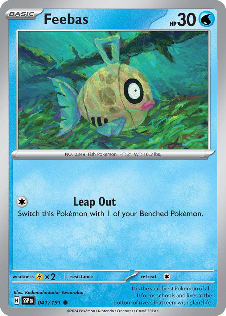 Feebas — Surging Sparks