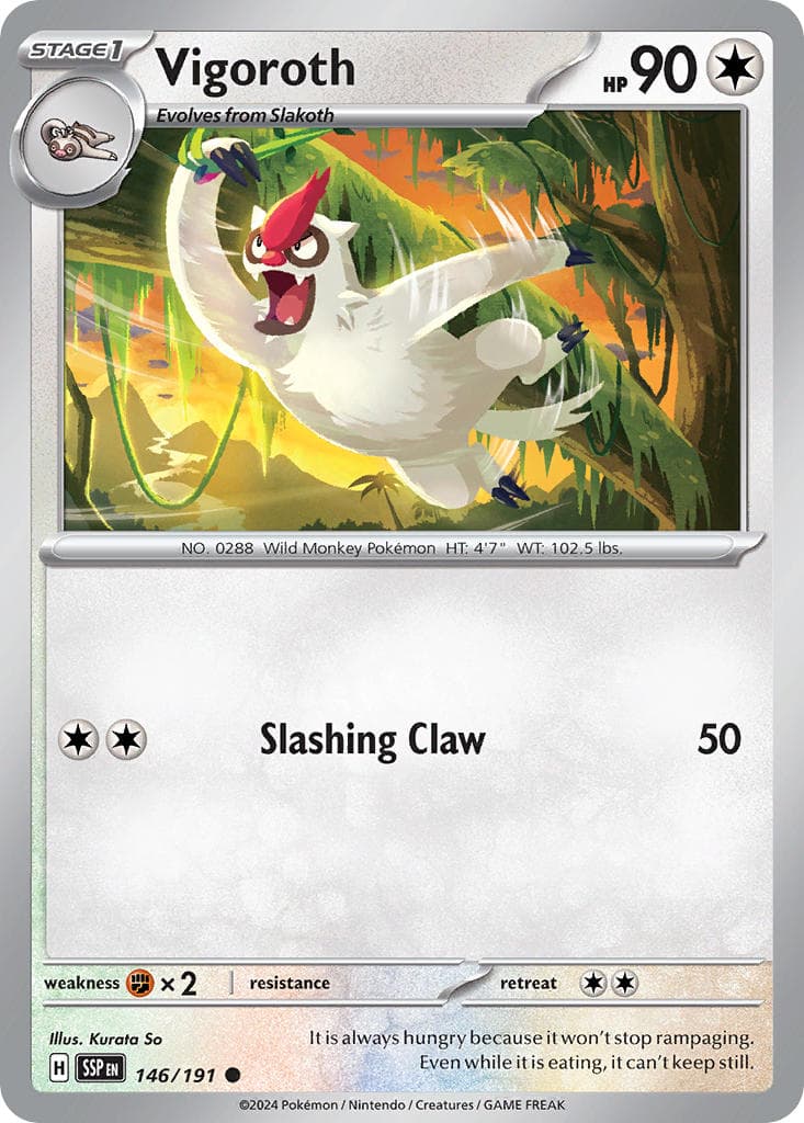 Vigoroth — Surging Sparks