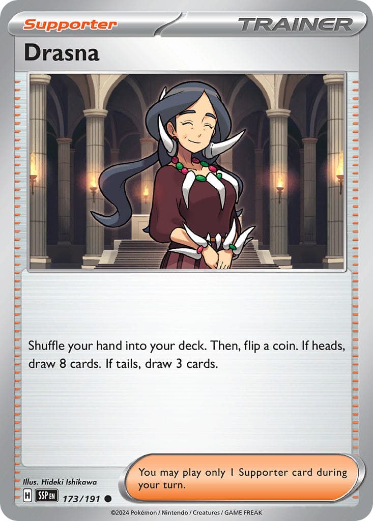 Drasna — Surging Sparks Pokémon card