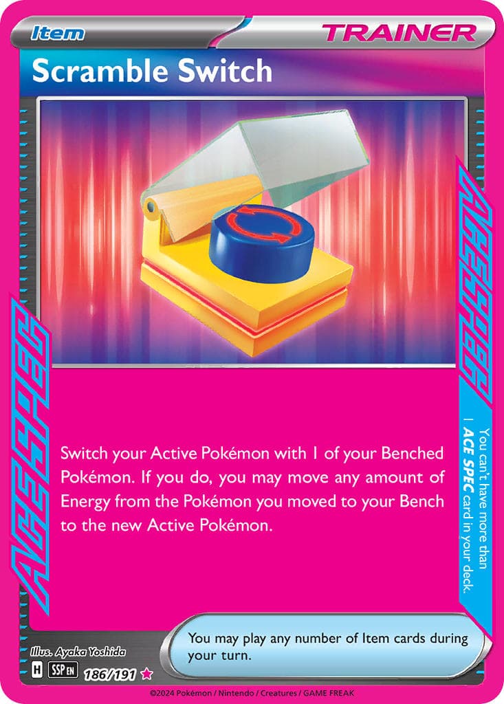 Scramble Switch — Surging Sparks Pokémon card