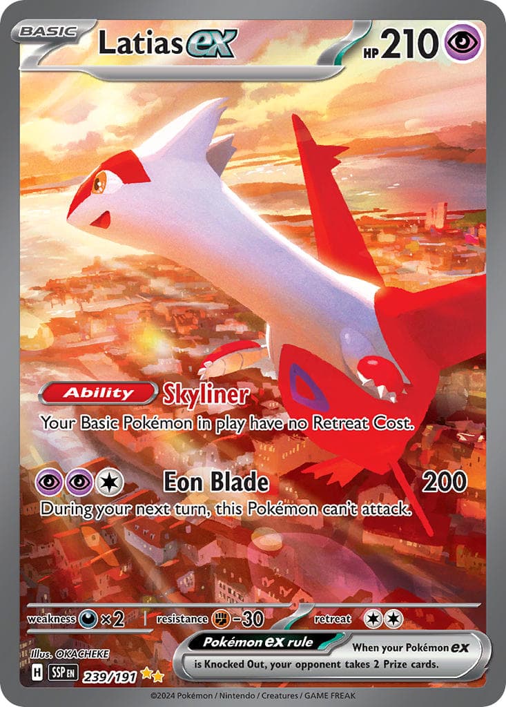 Latias ex — Surging Sparks