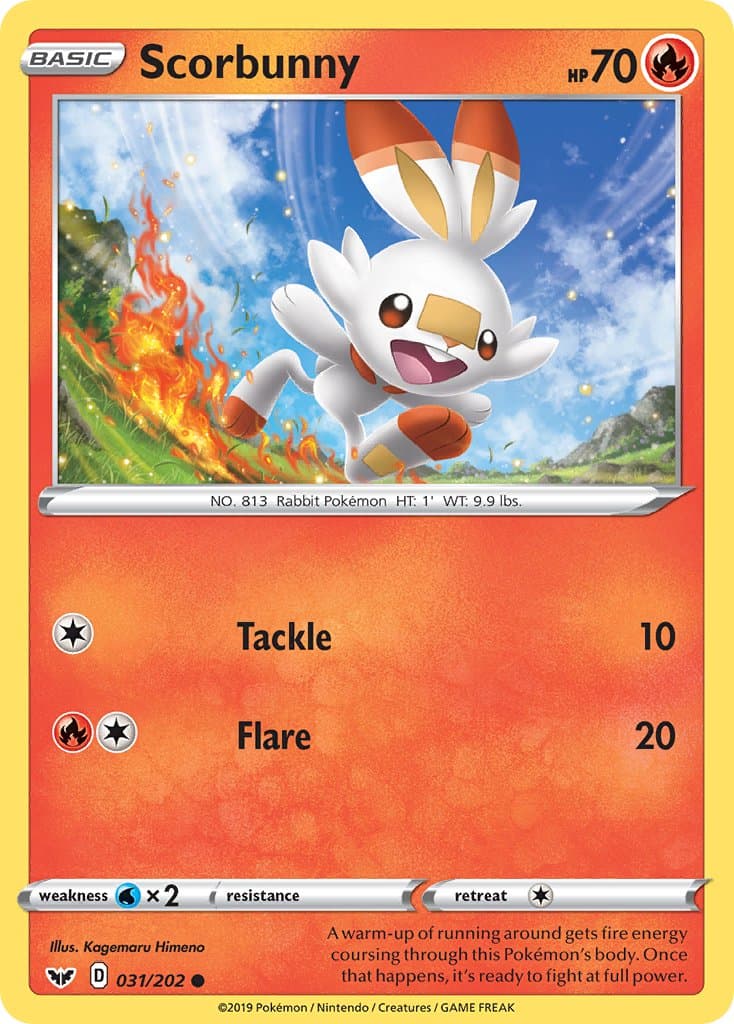 Scorbunny — Sword & Shield