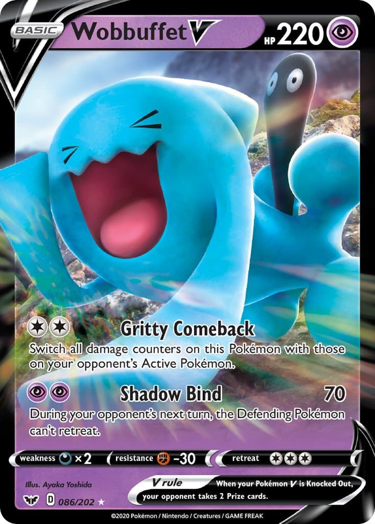 Wobbuffet V — Sword & Shield