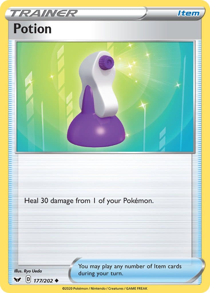 Potion — Sword & Shield Pokémon card