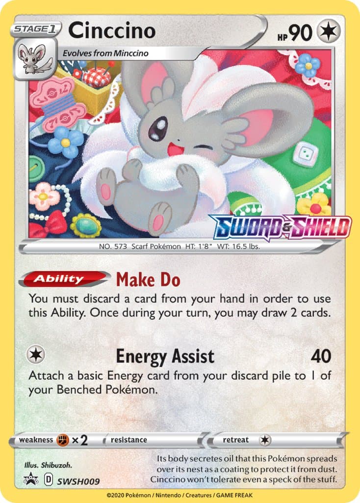 Cinccino — Sword Shield Promos