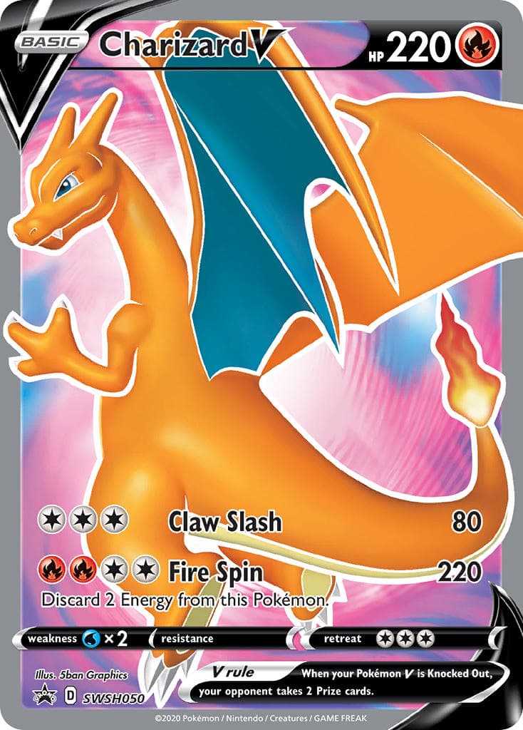 Charizard V — Sword Shield Promos