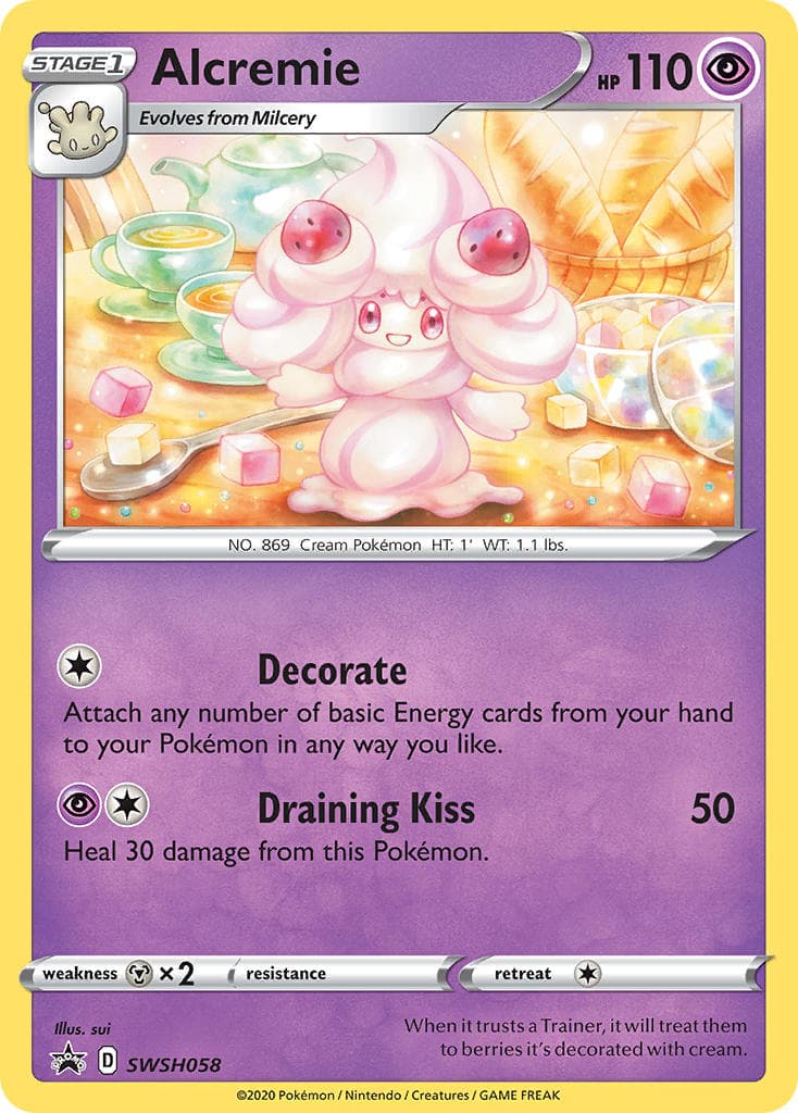 Alcremie — Sword Shield Promos