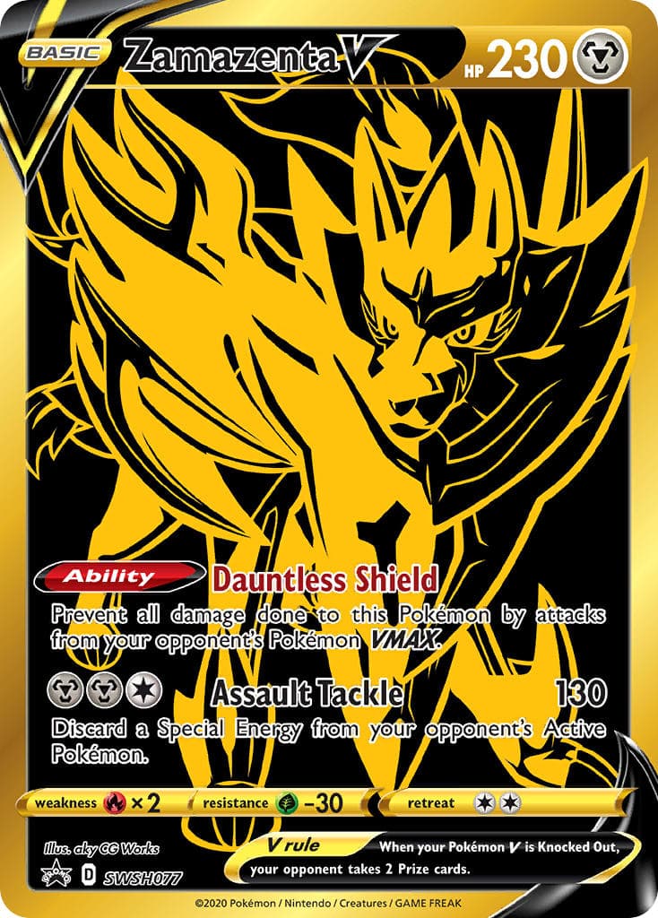 Zamazenta V — Sword Shield Promos Pokémon card