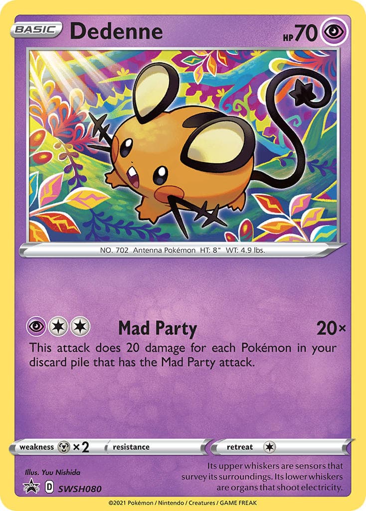 Dedenne — Sword Shield Promos