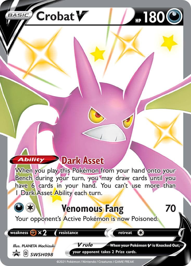Crobat V — Sword Shield Promos