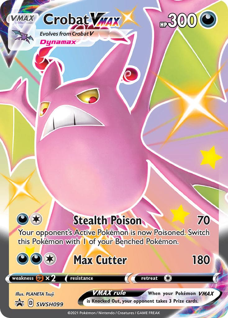 Crobat Vmax — Sword Shield Promos