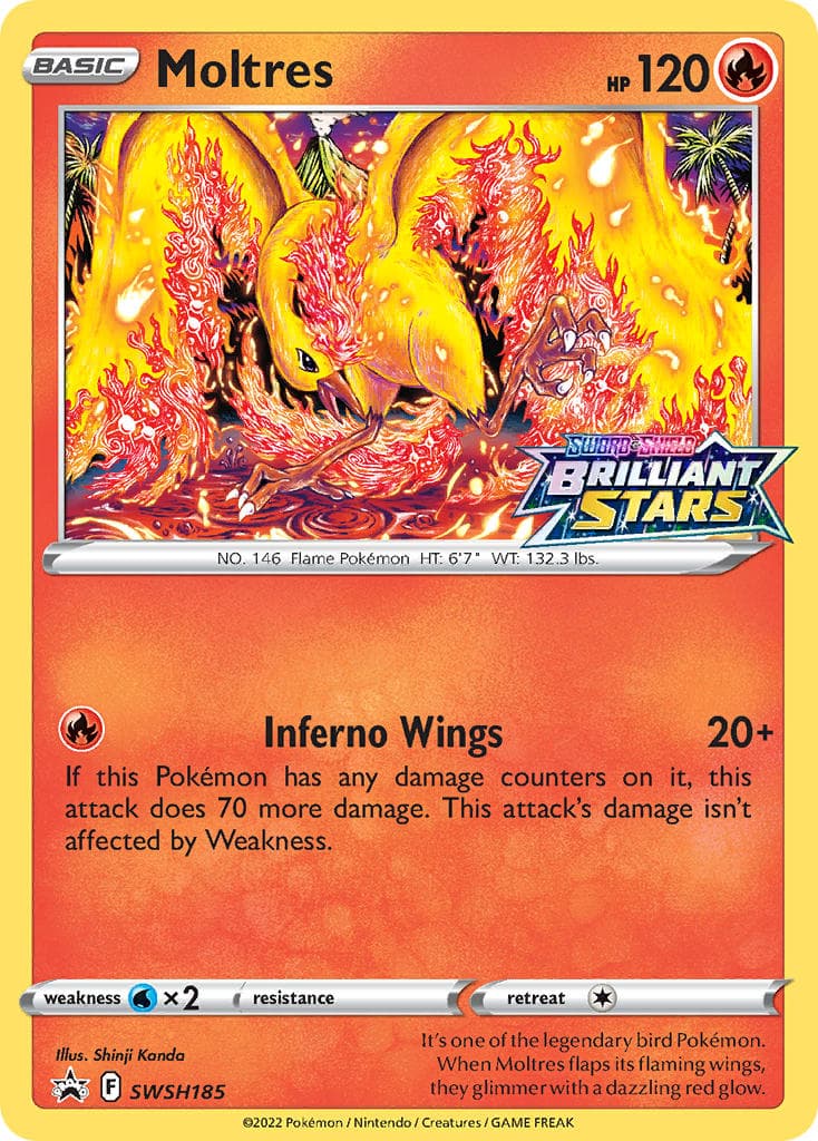 Moltres — Sword Shield Promos
