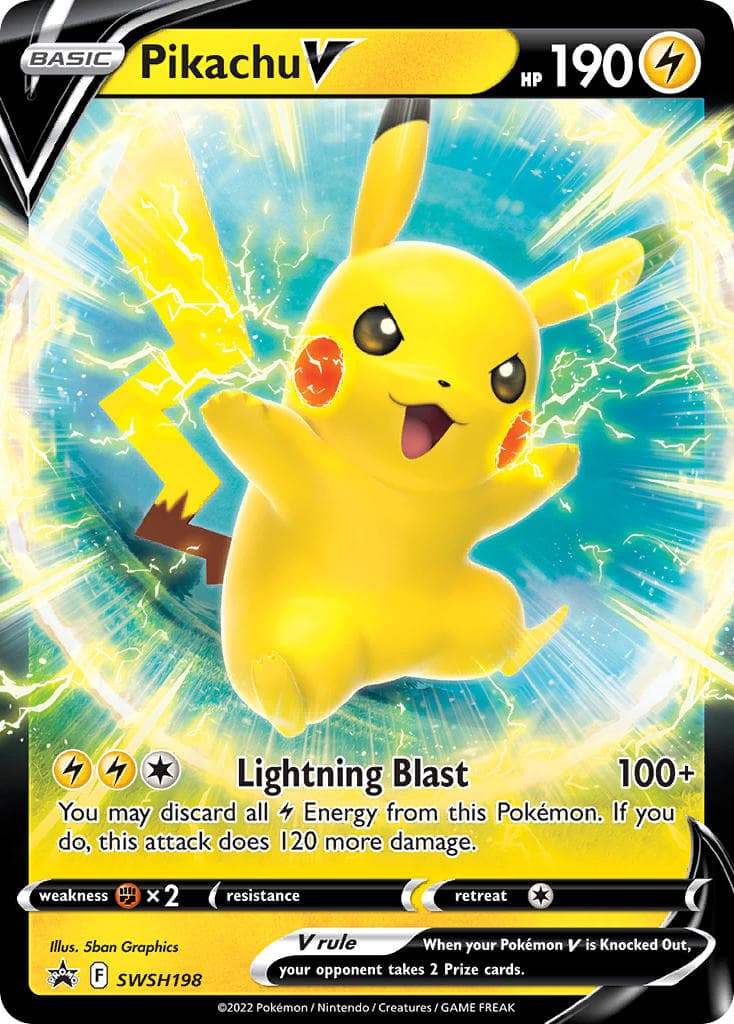 Pikachu V — Sword Shield Promos