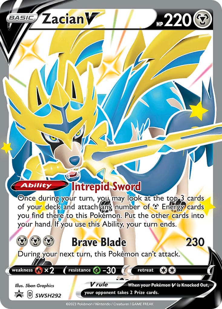 Zacian V — Sword Shield Promos