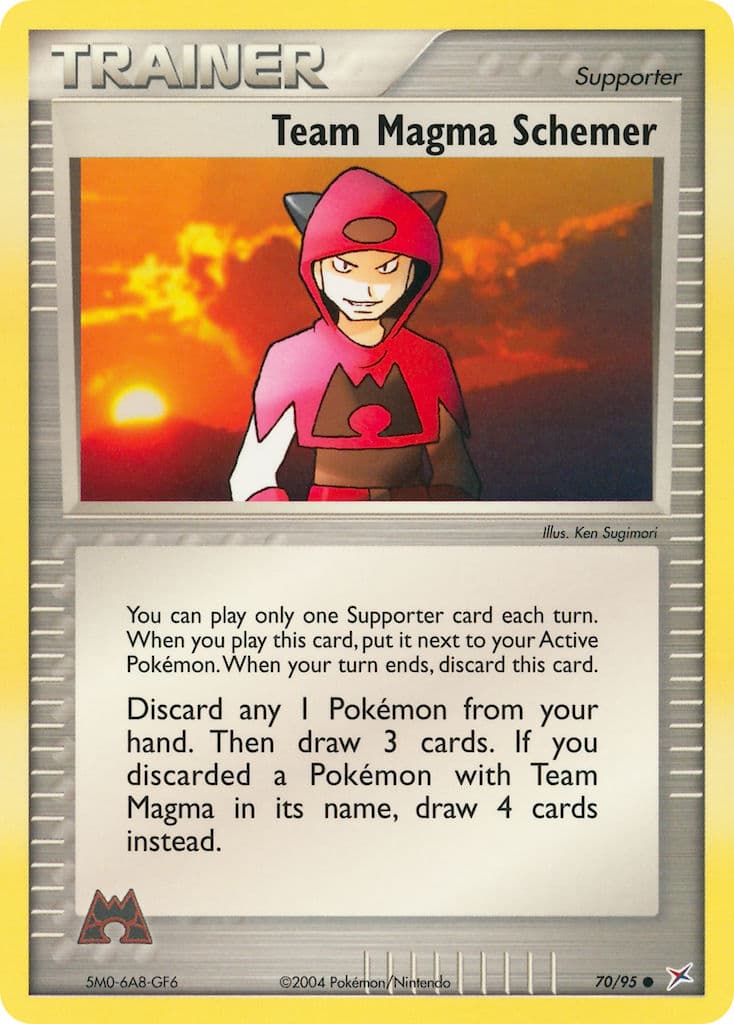 Team Magma Schemer — Team Magma vs Team Aqua