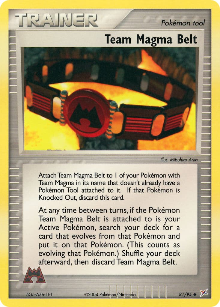 Team Magma Belt — Team Magma vs Team Aqua