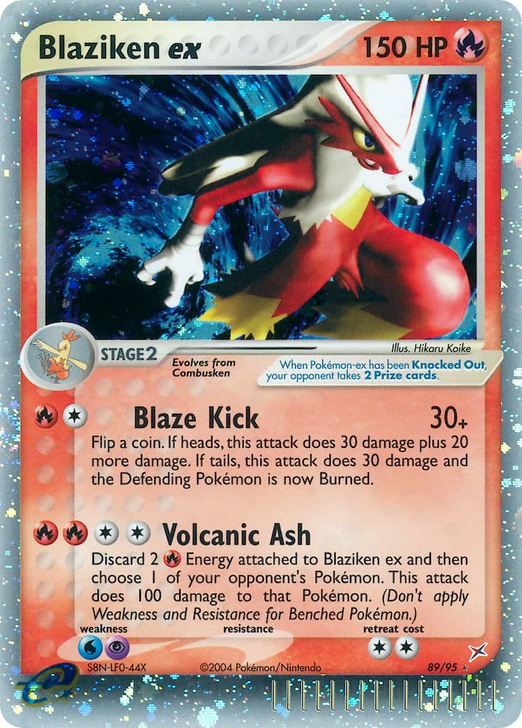 Blaziken Ex — Team Magma vs Team Aqua