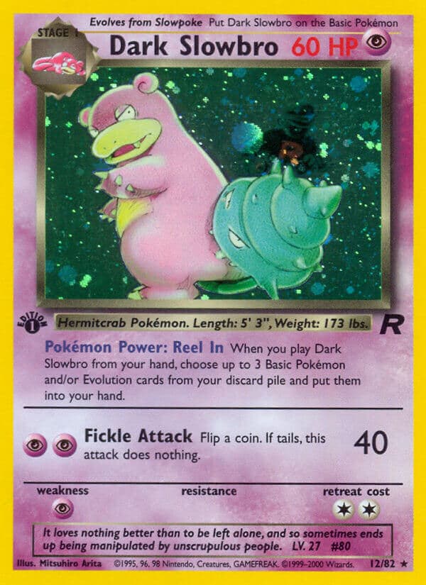 Dark Slowbro — Team Rocket